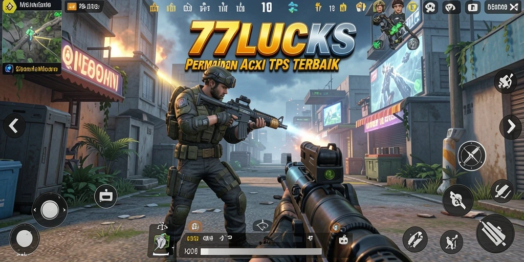Tangkapan layar memainkan momen seru dalam permainan TPS.