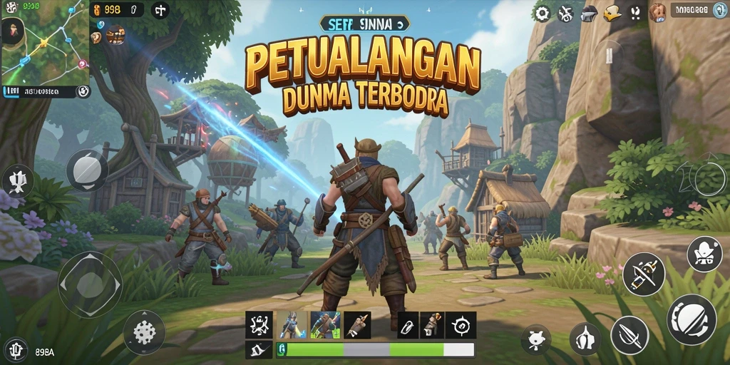 Tampilan menakjubkan dari gameplay dunia terbuka 898A.