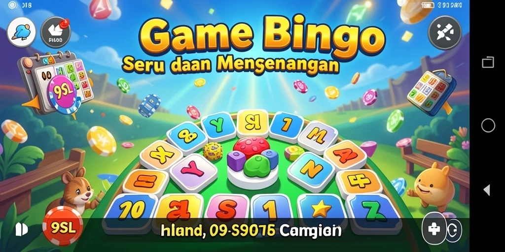 Screenshot gameplay 9SL yang seru dan penuh warna.