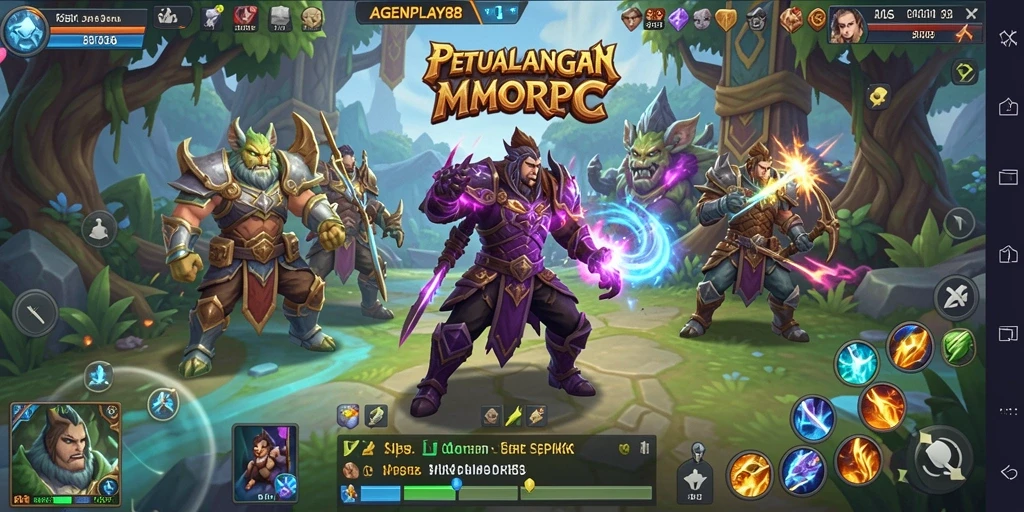Tangkapan layar gameplay AGENPLAY88 menampilkan aksi seru dalam pertandingan.