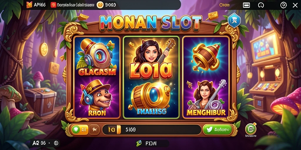 Tampilan menarik dari gameplay slot API66 yang seru.