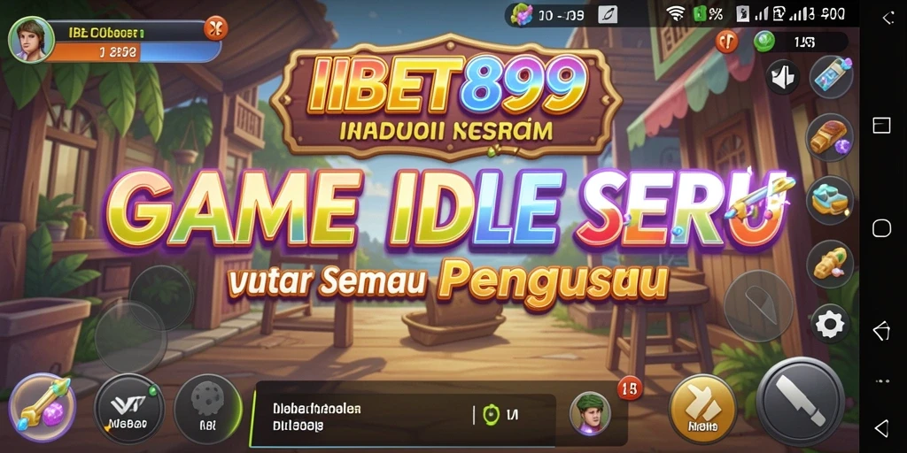 Tampilan gameplay menarik dan mekanik pengumpulan otomatis di IBET899.