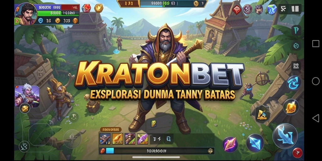 Tampilan gameplay <strong>KRATONBET</strong> yang menawan dan mendebarkan di dunia Open World.