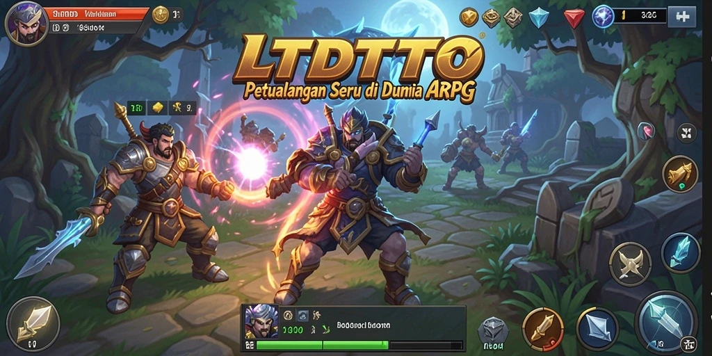 Tampilan gameplay LTDTOTO yang menarik dan menantang di dunia ARPG.