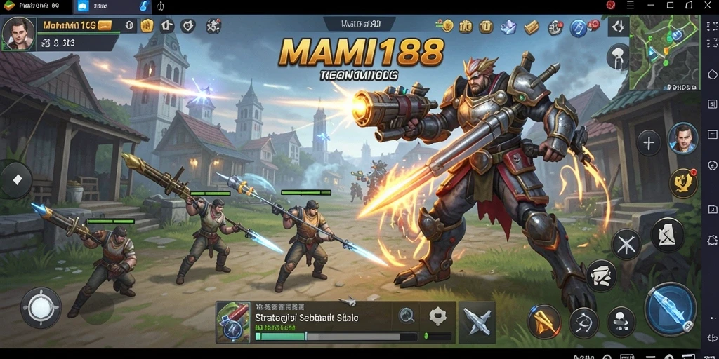 Tampilan menarik dari gameplay MAMI188 yang strategis.