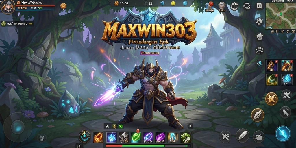 Tangkapan layar permainan MAXWIN303 dengan pemandangan indah dan aksi seru.