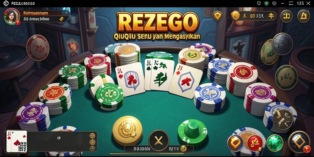 Tampilan menarik dari gameplay <strong>REZEGO</strong> yang penuh strategi.
