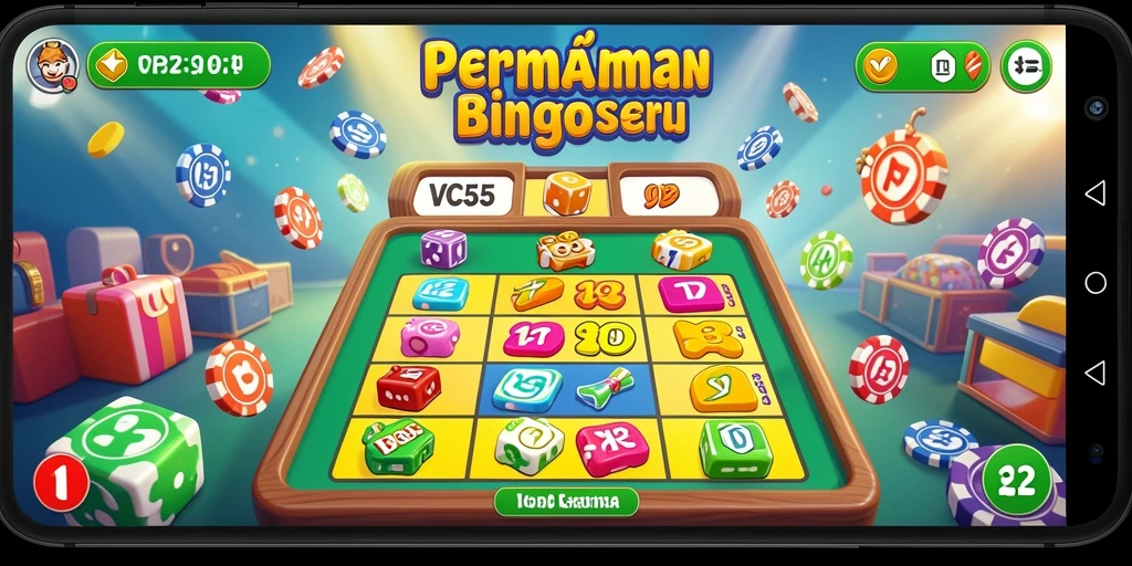 Tampilan gameplay Bingo yang mendebarkan di VC55.