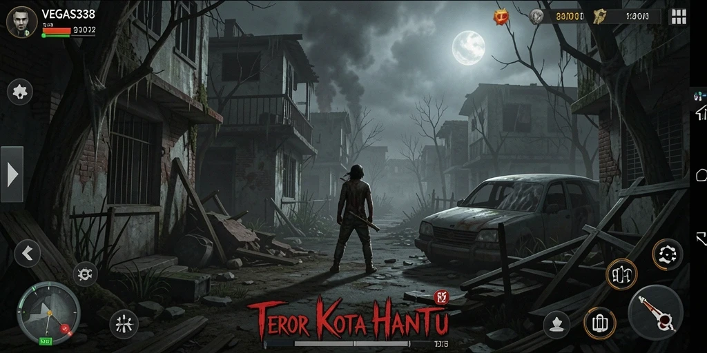 Gameplay menyeramkan dengan makhluk mengerikan dan suasana mencekam.